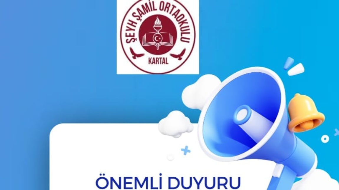 ÖNEMLİ DUYURU